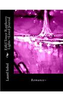 Eiffel Tower Raspberry Lights Lined Journal: (France Journals)