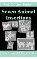 Seven Animal insertions Filet Crochet Pattern