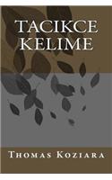 Tacikce Kelime