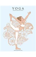 Yoga libro para colorear para adultos 1