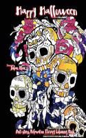 Happy Halloween Illustrations Colouring Book