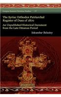 The Syriac Orthodox Patriarchal Register of Dues of 1870