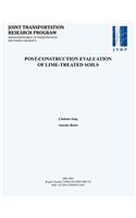Post-Construction Evaluation of Lime-Treated Soils