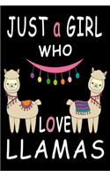 Just A Girl Who Loves Llamas