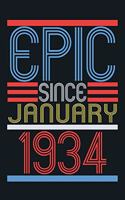 Epic since january 1934