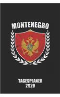 Tagesplaner 2020 Montenegro