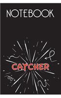 CATCHER Notebook, Simple Design: Notebook /Journal Gift, Simple Cover Design,100 pages, 6x9, Soft cover, Mate Finish