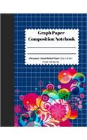 Graph Paper Composition Notebook: 5 Squares Per Inch / Graph Paper Quad Rule 5x5 / 8.5 x 11 / Bound Comp Notebook(42 Paper Composition Notebook)
