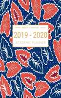 2019-2020 Academic Planner Weekly And Monthly