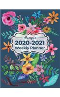 Simple 2020-2021 Weekly Planner