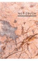 Marmor Notizbuch: 6x9" Notizbuch A5 Nummerierte Seiten - Liniertes Notizbuch 120 Seiten - Bulett Journal Tagebuch A5 Paperback Notizbuch - Planungs Buch liniert A5 No