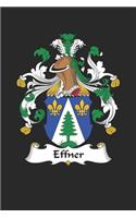 Effner: Effner Coat of Arms and Family Crest Notebook Journal (6 x 9 - 100 pages)