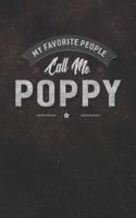 My Favorite People Call Me Poppy