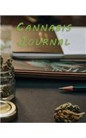 Cannabis Journal: Marijuana Review & Rating Journal / Log Book. Cannabis Accessories & Gift Idea For Medical & Personal Cannabis Tasting - Paper Blank Notebook Less S