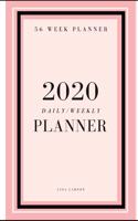 2020 Weekly Daily Schedule Planner