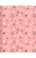 Star Notebook: Cute Journal Book Ruled Lined Page Paper For Teen Girl Women Lady Princess Preschool Kindergarten Primary School Writing Activity Diary Record Plann(14 Star Notebook)