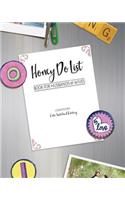 Honey Do List Book for Husbands And Wives