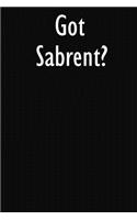 Got Sabrent?: Sabrent Diary Journal