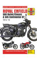 Royal Enfield 500 Bullet / Classic & 535 Continental GT Haynes Service & Repair Manual