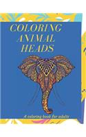 Coloring Animal Heads