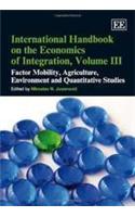 International Handbook on the Economics of Integration, Volume III