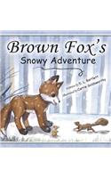 Brown Fox's Snowy Adventure