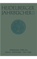 Heidelberger Jahrbücher