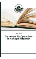 Durrmeyer Tip Operatörler &#304;le Yakla&#351;&#305;m Özellikleri