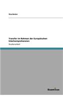 Transfer im Rahmen der Europäischen Interkomprehension