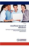 Unofficial Secret of Windows