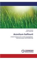 Aconitum balfourii