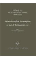 Betriebswirtschaftliche Bewertungslehre im Licht der Entscheidungstheorie