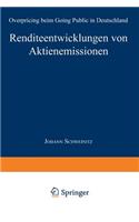 Renditeentwicklungen von Aktienemissionen