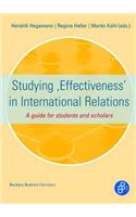 Studying 'Effectiveness' in International Relations