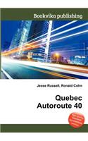 Quebec Autoroute 40