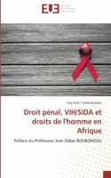 Droit pénal, VIH/SIDA et droits de l'homme en Afrique