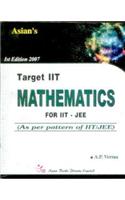 Target IIT Mathematics
(As per pattern of IIT-JEE): Competition Books