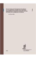 Acte de Genève de l'Arrangement de Lisbonne sur les appellations d'origine et les indications géographiques