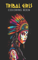 Tribal Girls Coloring Book for Relaxation