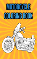 Motorcycle Coloring Book