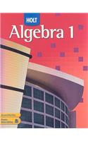 Holt Algebra 1: Student Edition 2007