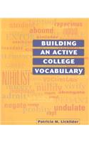 Building an Active College Vocabulary