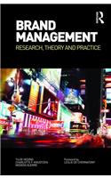 Brand Management: Research, Theory and Practice: Research, Theory and Practice