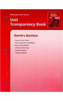 McDougal Littell Science: Unit Transparency Book Grades 6-8 Earth's Surface: Unit Transparency Book Grades 6-8 Earth's Surface