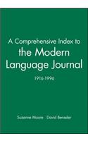 Comprehensive Index to the Modern Language Journal