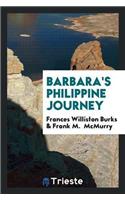 Barbara's Philippine Journey