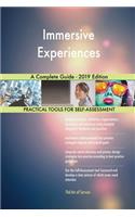 Immersive Experiences A Complete Guide - 2019 Edition