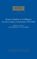 Jacques le fataliste et La Religieuse devant la critique révolutionnaire (1796-1800)