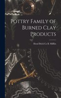 Pottry Family of Burned Clay Products