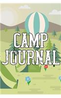 Camp Journal: Kids Summer Workshop Notebook, Travel Diary, Kids Journal Writing, Camp Activity Book